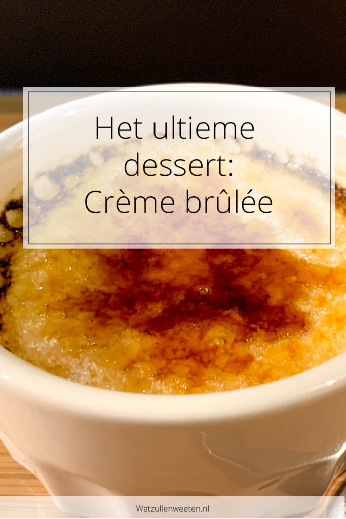 Crème brûlée