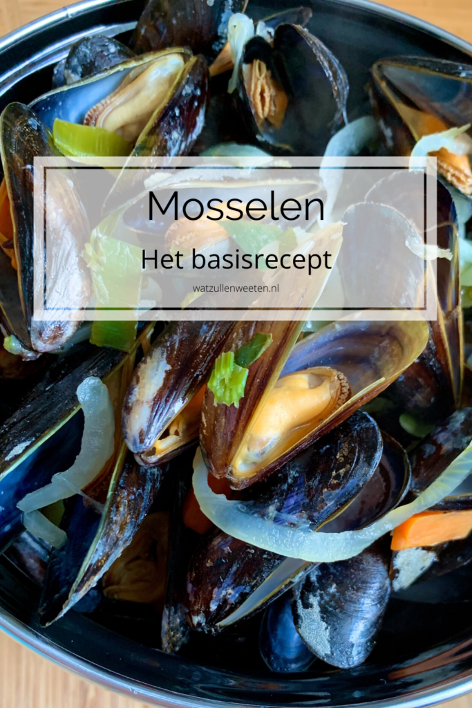 Mosselen het basisrecept